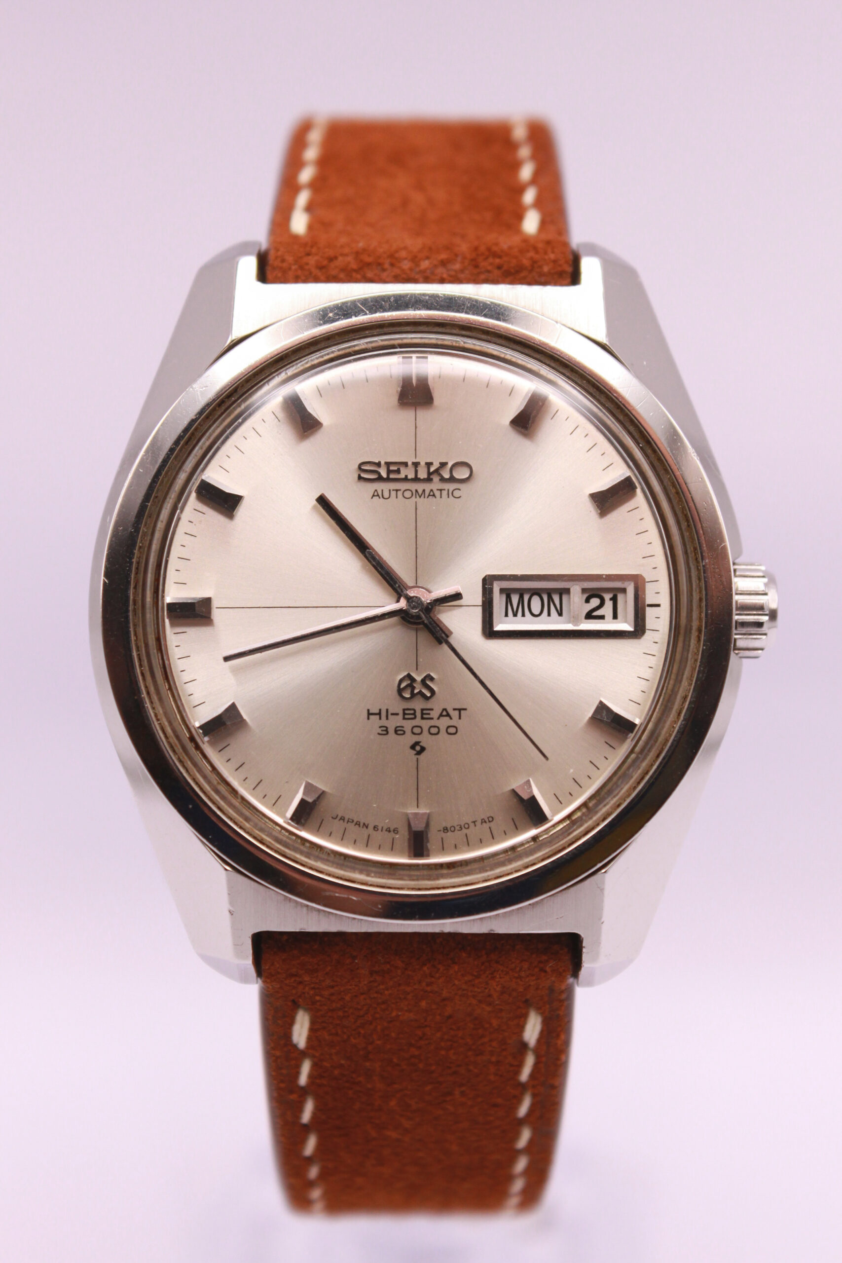 Grand Seiko 6146-8000 'Crosshair' – Red Block Vintage Watches